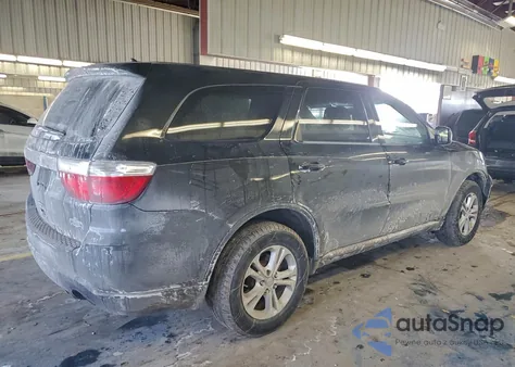 2013 Dodge Durango Sxt from USA, damaged, VIN 1C4RDJAG5DC540042